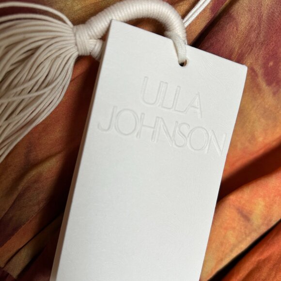 'Isolde' Red Jewel Neck Dress - Picture 6 of 11